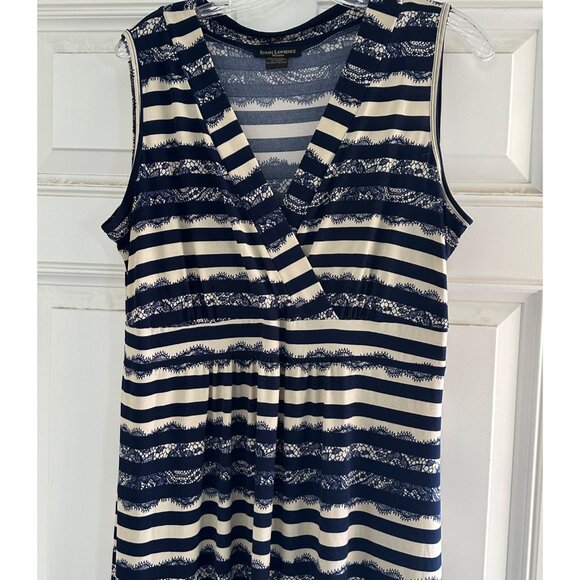 Susan Lawrence Women Polyester Spandex Dress Size 1X - Picture 5 of 7